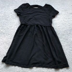Adorable black sundress.